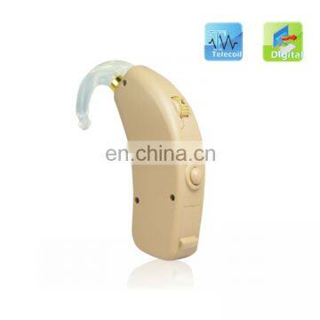 Cheap Powerful Programmable Digital BTE Hearing Aid,Support Volume Control