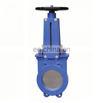 Ductile Iron Body SS304 Disc EPDM Seat Wafer Knife Gate Valve Slurry Valve