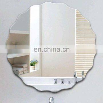 Hotel Frameless 6mm 8mm Thk Round Plain Mirror Glass Price photo-5