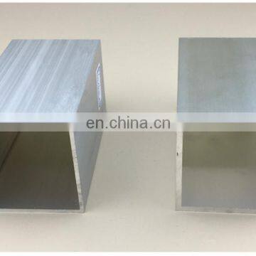 Toshine 6063 T5 Alloy Aluminium Extrusion Hollow Tube Square Pipe Profile photo-6
