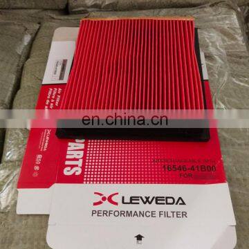Reasonable Car Air Filter Prices 16546-41B00 16546-AX000 16546-AX600