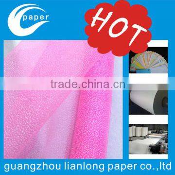 different types of transparent wrapping paper roll