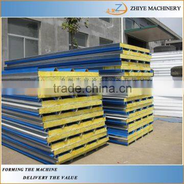 EPS Sandwich Panel Roll Forming Machine Sandwich Wall Panel Production Line photo-5