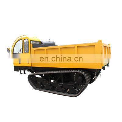 Factory export walk behind mini dumper 8ton crawler transportador dumper agricultura