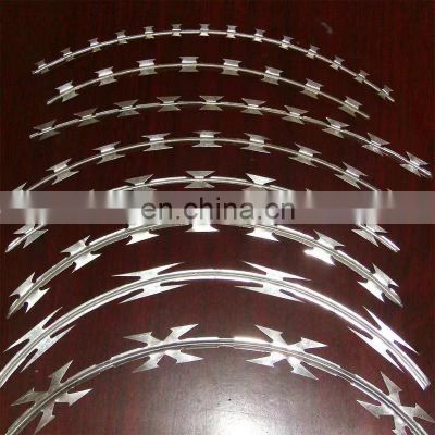 Concertina Razor Barbed Wire/Razor Barbed Wire /Galvanized Razor Barbed Wire