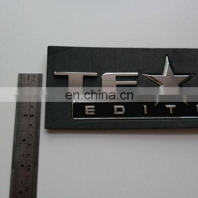 Custom ABS Nameplate Trunk 3D Sticker Car Tailgate Emblem For Chevrolet photo-2