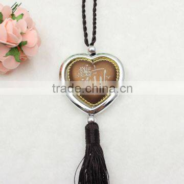 Muslim Plastic Loving Heart Gift Pendants Car Hanging