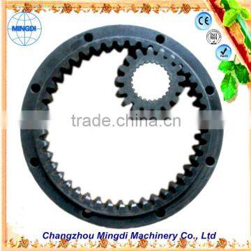 spikes stainless steel ring /Pinion Gears Ring for concrete mixer & planetary gear set for rotavator