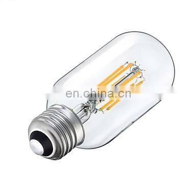 Tonghua E26 E27 LED Filament Edison Bulb Vintage 2W 4W T45 Retro Clear Glass Warm White 2300K Lamp Edison AC220V