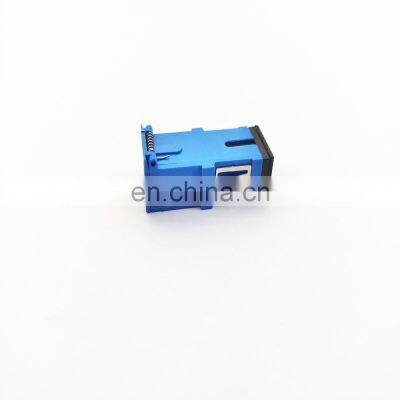High Quality SC UPC Earless Dust-proof Simplex Single Mode Multi Mode Mental Fiber Optic Adapter Fiber Connector photo-3