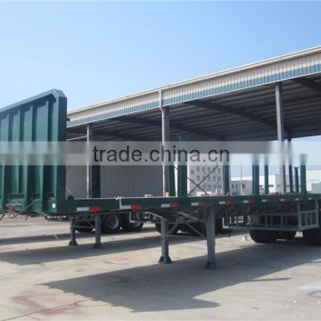 40ft 2axles flatbed semi trailer for sale