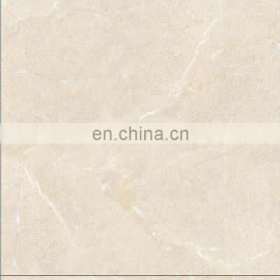 8mm thick beige color glazed marble porcelain tiles for floor and wall