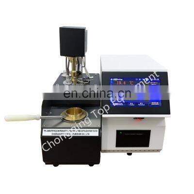 Fully Automatic Close Cup Flash Point And Fire Point For Petroleum Products Analyzer