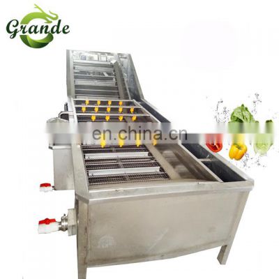 Automatic Air Bubble Fruit Vegetable Washing Machine