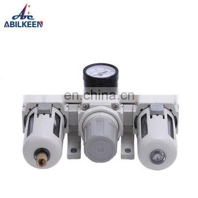 Hot-selling Different Pressure Drain AC3000-02 Single Strand Aluminum Alloy Material High Precision Filtration Pneumatic Unit photo-5