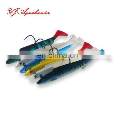 15cm 30g Lead Fishing Lure Tackle Pesca Accessories soft plastic  fishing lure with jighead