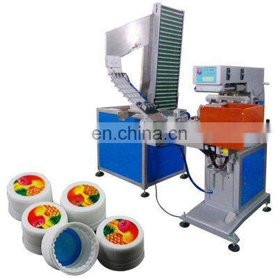 Automatic PET PP Bottle Caps Pad Printing Machine