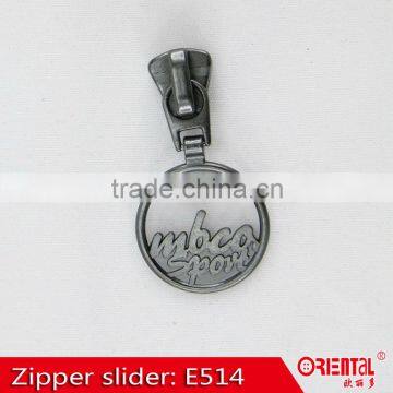 High Quality Plated Metal Zipper Slider photo-3