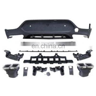 C253 GLC63 COUPE REAR DIFFUSER BUMPER DIFFUSER for mercedes glc coupe c253 DIFFUSER