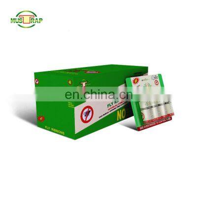 Sticky Catch Flies Paper Flying Glue Trap Ribbon Insect Rolls Fly Catcher photo-3