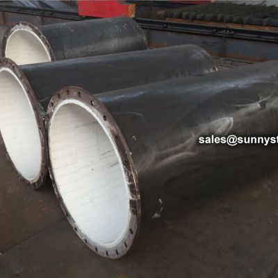 Large Diameter Ceramic Patch Composite Pipe