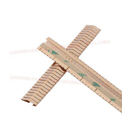 BeCu Contacts Spring BeCu Spring BeCu EMI Strip EMI Contact Strips Quality Warranty Over 3 Years