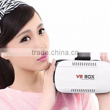 VR BOX Virtual Reality 3D Glasses for Watching Moives And Games Support 4.7" - 6.0" Smart Phone