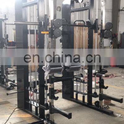 ASJ-S105 Multi Functional Trainer Squant Smith Machine Fitness Equipment Machine Commercial Gym Equipment photo-2