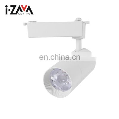 CE 3 Years Warranty Anti Glare Indoor Surface Mounted Aluminum Cob 15w 25w 35w Led Track Lighting