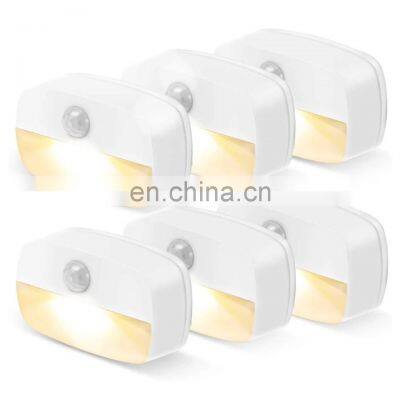 Cabinet Light Wireless Dimmable Touch  Motion Sensor Rechargecable Sensor Dual Color Night Lamps