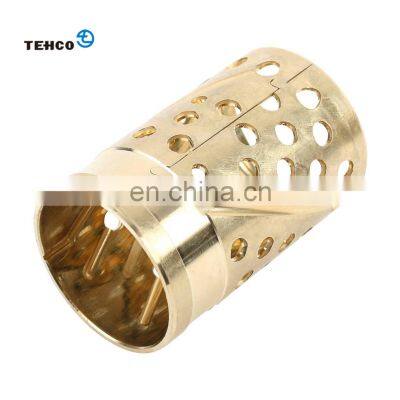 Wrapped Bronze Bushing Construction Machinery Use Sleeve Bearing CuZn31Si Copper Alloy Bushing