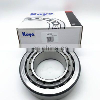 original koyo taper roller bearing 938/932 938/930 938 932