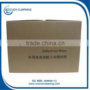 [soonerclean] Nonwoven Industrial Wipes Wood-Pulp/Polyester Material