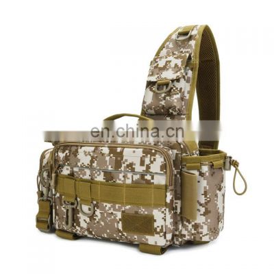 Fishing Bag Multifunctional Fishing Tackle Bag Nylon Outdoor Water-resistant Sling Reel Lure Bag