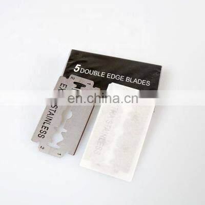 High Quality Barber Razor Stainless Steel Double Edge  Blade