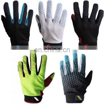 Custom Logo Sublimated MX MTB BMX Dirt Bike Motocross Artificial Leather Motorcycle Gloves photo-3