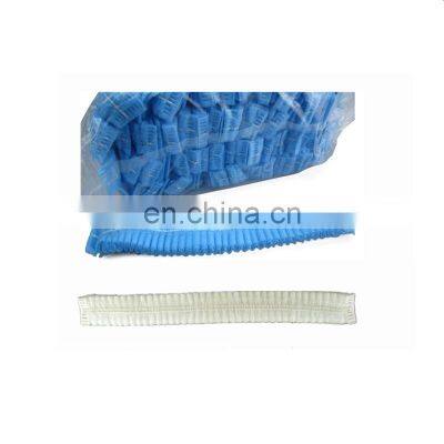 Disposable Food Processing Breathable Nonwoven Cap Wholesale Market Nonwoven Cap Colored Hair Nets photo-4