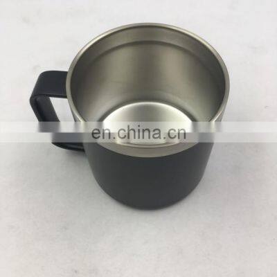 Custom Logo Stainless Steel Coffee Travel Mug With Lid and Handle photo-5