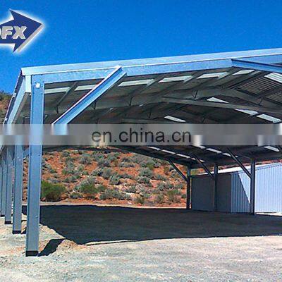 Prefabricated Custom Sheet Metal Galvanized Heavy Steel Structure Fabrication Low Price