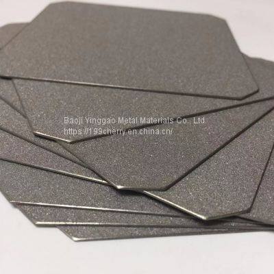 PEM Hydrogen Production Consumable Gas Diffusion Layer Porous Titanium Plate photo-3