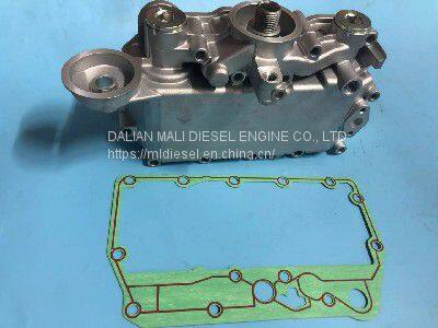 Deutz TCD 2013 L04 2V 、BF4/6M 1013 Oil Cooler Box OEM: 04290781 04259104 photo-3