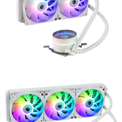 CPU 360 AIO Radiator 240 Integrated Water-cooled Heat Sink Supports 4th to 13th Generation INTEL AMD AM5 5V ARGB 3PIN AURA SYNC