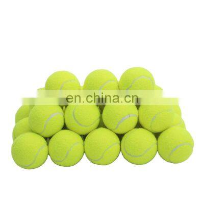 Professional Customized logo 2.5 Inches 45%-57% Wool Tennis Ball For Training