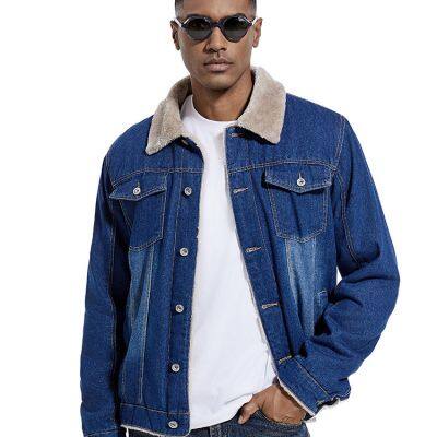 Winter Classic Casual Sport Plus Size Fleece Jacket Men's Jackets photo-3