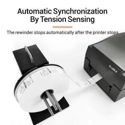 R9 1-12 Inch/S Adjustable Speed Label Rewinder with Core Size Adjustable