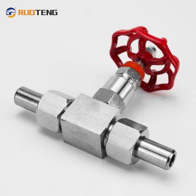 [RUOTENG] J23W Heavy Duty High Pressure Stainless Steel 304 Welded Globe Valve/ Neelde Valve photo-3