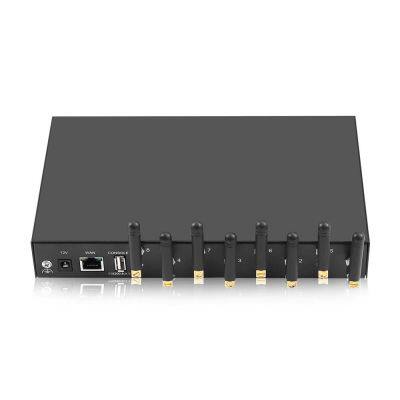 Popular 2G SK8-8 Voip Gateway 8 Ports SMS Bulk Router Sim box Free Tech Support gsm voip gateway supporting USSD IMEI change  SMS goip device
