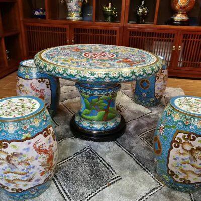 Chinese Porcelain Cloisonn é Handicrafts, Handmade Ornaments, Vases, Mythical Beasts, Furniture Decoration photo-4