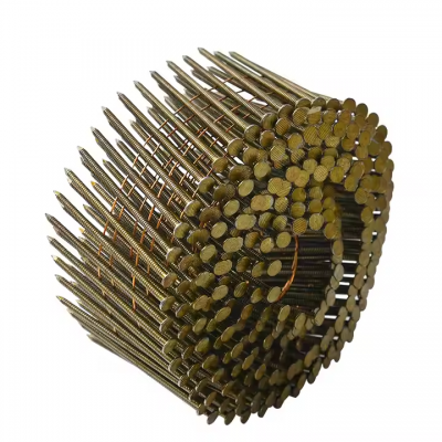 Smooth Packaged Steel Coil Nail Diamond Type for Construction Material Application photo-5
