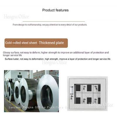 Robuster Telefonaufladeschrank mit Stahlschlössern und maßgeschneiderten Steckdosen | Ideal für große öffentliche Veranstaltungsorte und Bildungseinrichtungen photo-5